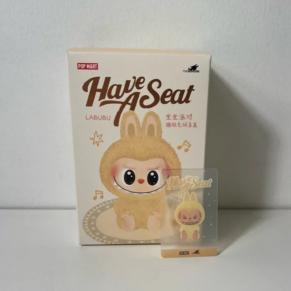 Pop Mart The Monsters Have A Seat Sisi Labubu Plush Pendant Keychain - Picture 4 of 11